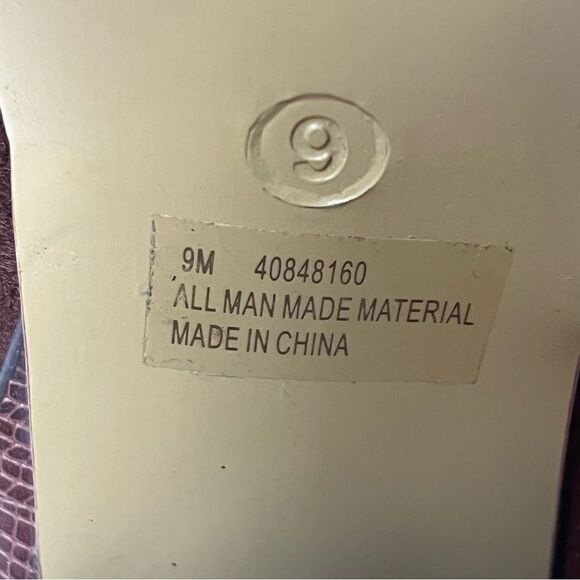 Cato Women's Heeled Brown Faux Suede Ankle Boots Size 9M - Picture 6 of 9